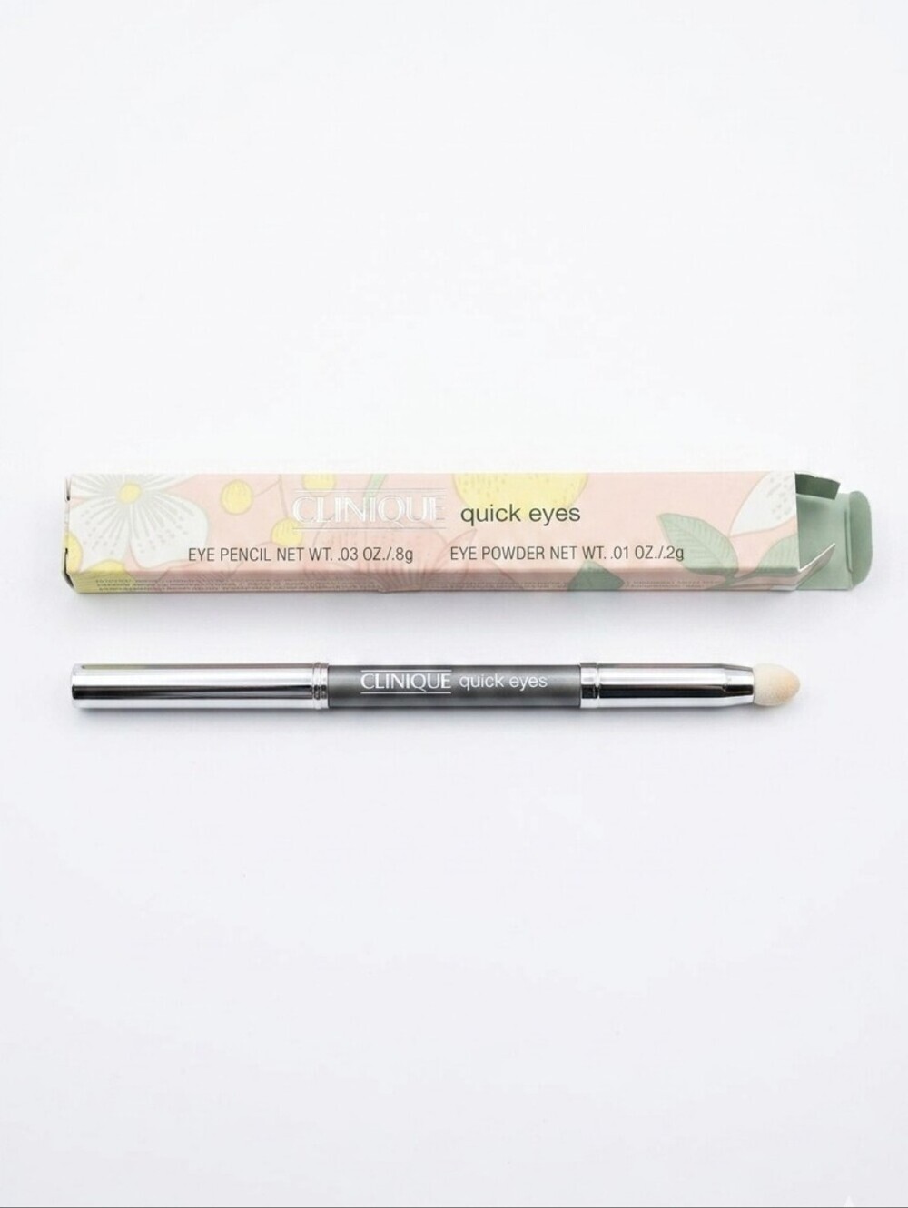 Clinique Quick Eyes Eye Pencil & Powder - 05 Sable - New in Box